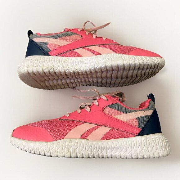 Reebok Girls Reebok Flexagon Energy 3 PS Sneakers Size 3 Pink Lace Up GW0107 EUC - Picture 11 of 11
